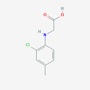 molecular formula C9H10ClNO2 B14149468 N-(2-Chloro-4-methylphenyl)glycine CAS No. 66947-38-4