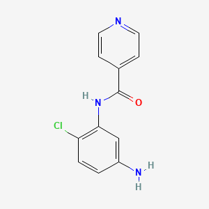 N-(5-Amino-2-chlorophenyl)isonicotinamide