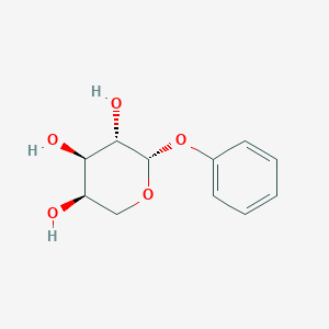 molecular formula C11H14O5 B14149548 phenyl beta-D-arabinopyranoside CAS No. 72351-09-8