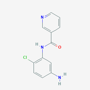 N-(5-Amino-2-chlorophenyl)nicotinamide