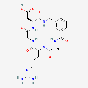 molecular formula C25H36N8O7 B14149590 XL-118 CAS No. 153345-74-5