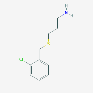 3-[(2-Chlorobenzyl)thio]-1-propanamine
