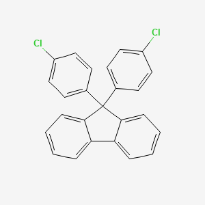 molecular formula C25H16Cl2 B14149651 9,9-Bis(4-chlorophenyl)-9H-fluorene CAS No. 117766-41-3