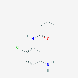 N-(5-Amino-2-chlorophenyl)-3-methylbutanamide