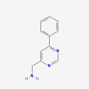 (6-Phenylpyrimidin-4-yl)methanamine