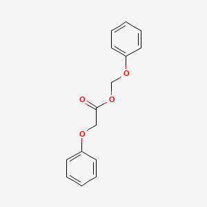 molecular formula C15H14O4 B14149785 Phenoxymethyl phenoxyacetate CAS No. 88920-35-8