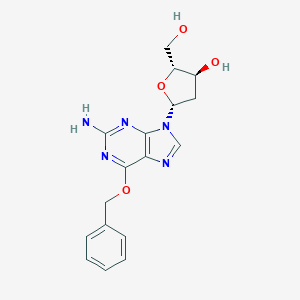 molecular formula C17H19N5O4 B141499 O(6)-Benzyl-2'-deoxyguanosine CAS No. 129732-90-7