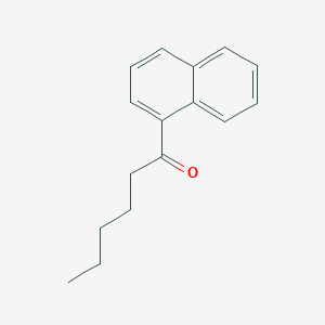 molecular formula C16H18O B14150056 Pentyl 1-naphthyl ketone CAS No. 2876-61-1