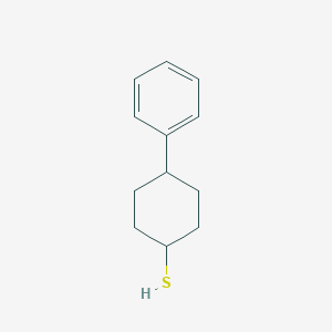 molecular formula C12H16S B1415006 4-苯基环己硫醇 CAS No. 1039320-23-4