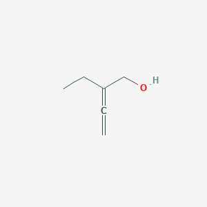 molecular formula C6H10O B14150106 2-Ethyl-buta-2,3-dien-1-ol CAS No. 761-05-7