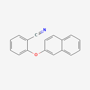 molecular formula C17H11NO B1415016 2-(2-Naphthyloxy)benzonitrile CAS No. 1041593-26-3