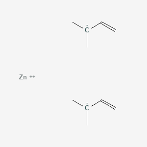 molecular formula C10H18Zn B14150217 zinc;3-methylbut-1-ene CAS No. 66094-28-8