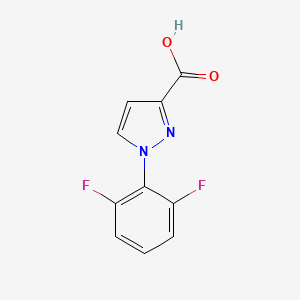 1-(2,6-difluorophenyl)-1H-pyrazole-3-carboxylic acid