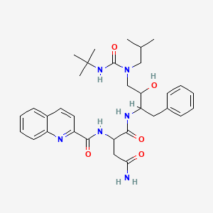 molecular formula C33H44N6O5 B14150306 (Rac)-Telinavir CAS No. 162679-88-1