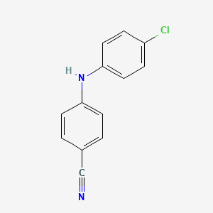 4-[(4-Chlorophenyl)amino]benzonitrile