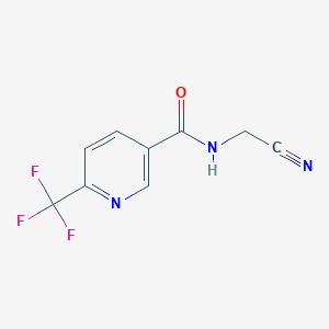 N-(cyanomethyl)-6-(trifluoromethyl)nicotinamide
