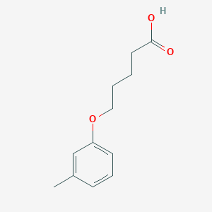 5-(3-Methylphenoxy)pentanoic acid
