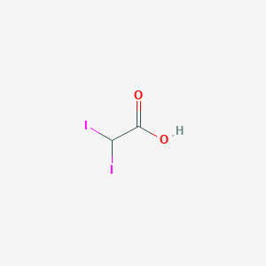 molecular formula C2H2I2O2 B141506 Diiodoacetic acid CAS No. 598-89-0