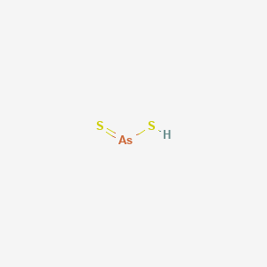 molecular formula AsHS2 B14150652 CID 15241817 