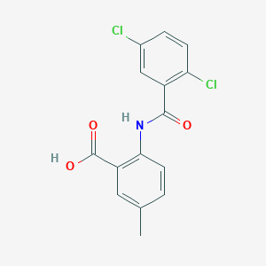 2-(2,5-Dichlorobenzamido)-5-methylbenzoic acid