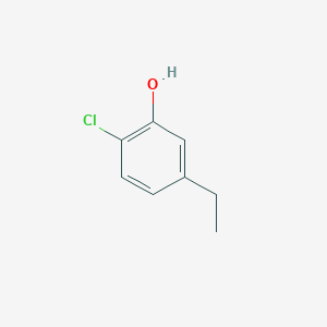molecular formula C8H9ClO B141507 2-氯-5-乙基苯酚 CAS No. 153812-97-6