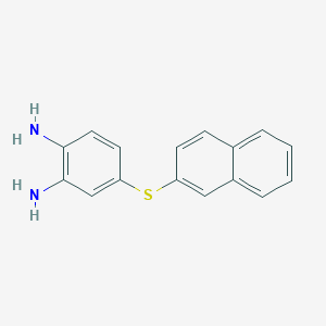 4-(2'-Naphthalenethio)-1,2-phenylenediamine