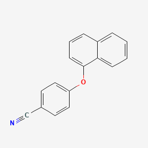 4-(Naphthalen-1-yloxy)benzonitrile