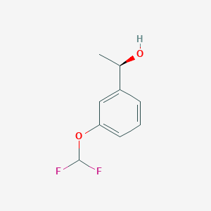 (1R)-1-[3-(difluoromethoxy)phenyl]ethan-1-ol
