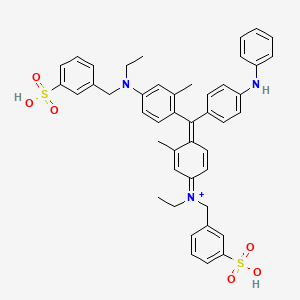 molecular formula C45H46N3O6S2+ B14150792 Acid Blue 109 CAS No. 7253-35-2