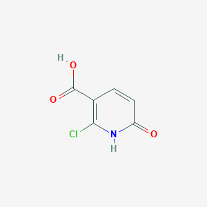 molecular formula C6H4ClNO3 B1415092 2-Chloro-6-hydroxynicotinic acid CAS No. 38025-90-0