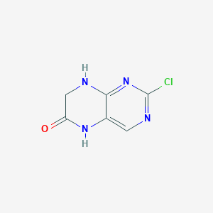 molecular formula C6H5ClN4O B1415093 2-Chloro-7,8-dihydropteridin-6(5H)-one CAS No. 875231-98-4