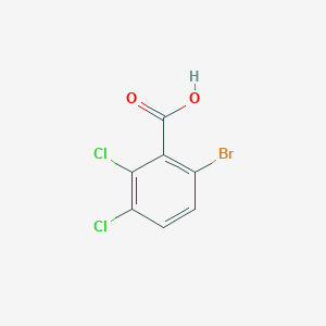 molecular formula C7H3BrCl2O2 B1415095 6-溴-2,3-二氯苯甲酸 CAS No. 887584-64-7