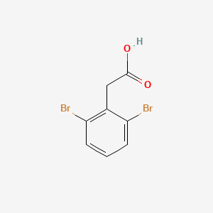 molecular formula C8H6Br2O2 B1415098 2-(2,6-二溴苯基)乙酸 CAS No. 901310-02-9
