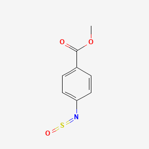 molecular formula C8H7NO3S B14151061 Methyl 4-[(oxo-lambda~4~-sulfanylidene)amino]benzoate CAS No. 88761-20-0