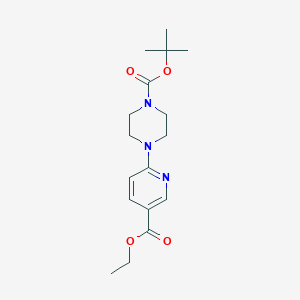 4-(5-Ethoxycarbonyl-pyridin-2-yl)-piperazine-1-carboxylic acid tert-butyl ester
