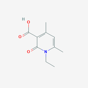 1-Ethyl-4,6-dimethyl-2-oxo-1,2-dihydropyridine-3-carboxylic acid