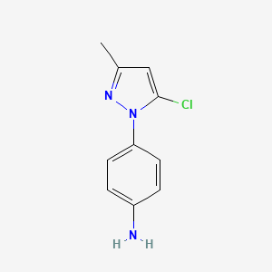4-(5-Chloro-3-methylpyrazolyl)phenylamine