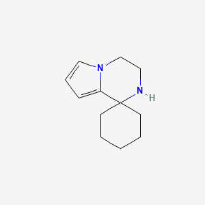 3',4'-Dihydro-2'H-spiro[cyclohexane-1,1'-pyrrolo[1,2-a]pyrazine]