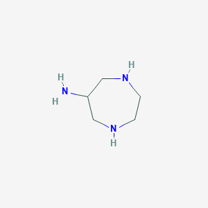 molecular formula C5H13N3 B1415134 1,4-Diazepan-6-amine CAS No. 902798-16-7