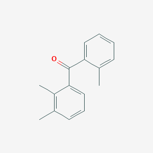 molecular formula C16H16O B14151364 (2,3-Dimethylphenyl)(2-methylphenyl)methanone CAS No. 29059-12-9