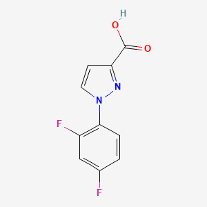 1-(2,4-difluorophenyl)-1H-pyrazole-3-carboxylic acid