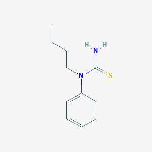 molecular formula C11H16N2S B14151412 N-Butyl-N-phenylthiourea CAS No. 4292-71-1