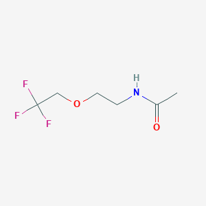 N-[2-(2,2,2-trifluoroethoxy)ethyl]acetamide