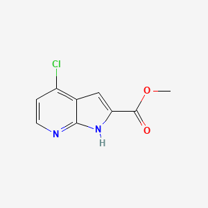 methyl 4-chloro-1H-pyrrolo[2,3-b]pyridine-2-carboxylate
