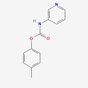 (4-Methylphenyl) N-pyridin-3-ylcarbamate