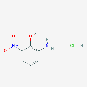 molecular formula C8H11ClN2O3 B1415202 2-Ethoxy-3-nitrophenylamine hydrochloride CAS No. 2204561-98-6