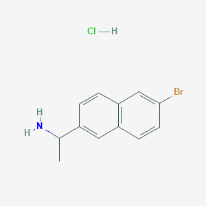1-(6-Bromonaphthalen-2-yl)ethylamine hydrochloride