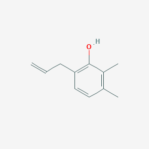 molecular formula C11H14O B14152386 2,3-Dimethyl-6-(prop-2-en-1-yl)phenol CAS No. 3796-87-0