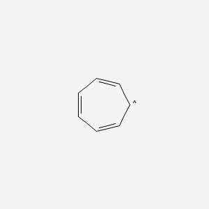 molecular formula C7H7 B14152484 Cycloheptatrienyl radical CAS No. 3551-27-7