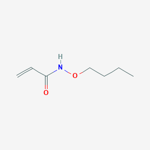 molecular formula C7H13NO2 B14152504 N-butoxyprop-2-enamide CAS No. 4203-85-4